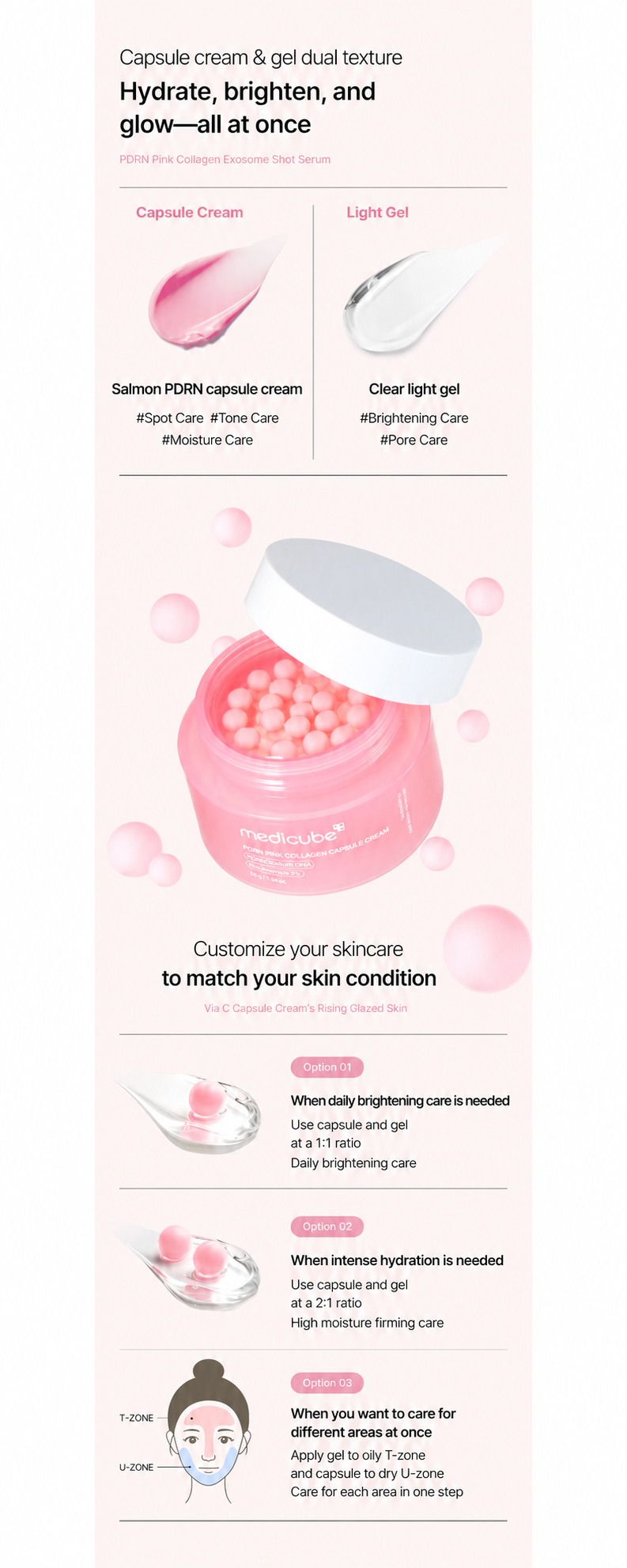 Medicube PDRN Pink Collagen Capsule Cream 55g