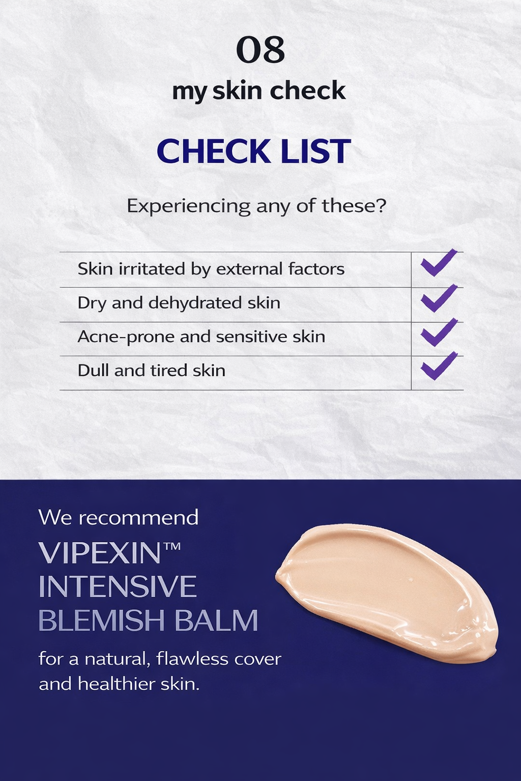 Beautederm Vipexin Intensive Blemish Balm (Oily Skin) SPF24 PA++ 50ml