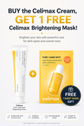 Celimax Pore + Dark Spot Brightening Cream + FREE 1 Mask | Tone Up & Spot Care K-Beauty