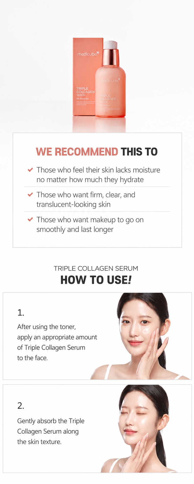 Medicube Triple Collagen Serum 4.0 Hydrating Elasticity Care | K-Beauty