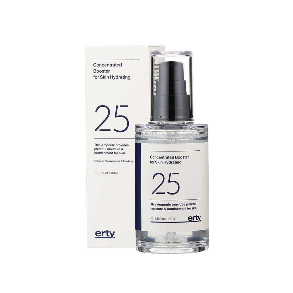 ERTY 25 Concentrated Booster Ampoule 30ml Hydrating Hyaluronic Acid Peptide Serum