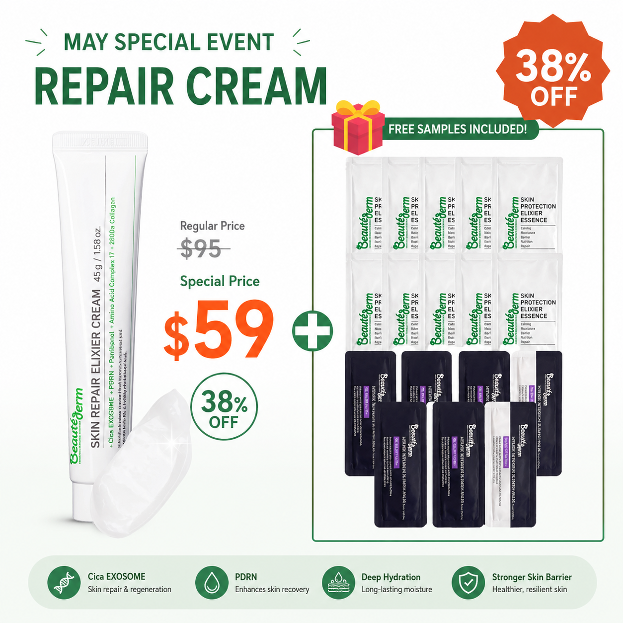 Beautederm Repair Cream