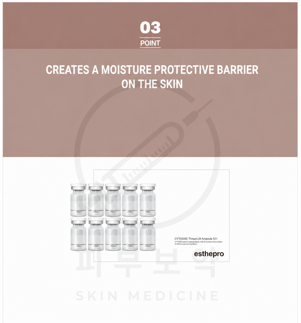 Esthepro 521 Kytocell Lifting Ampoule 4ml x 5 vials + 5 threads