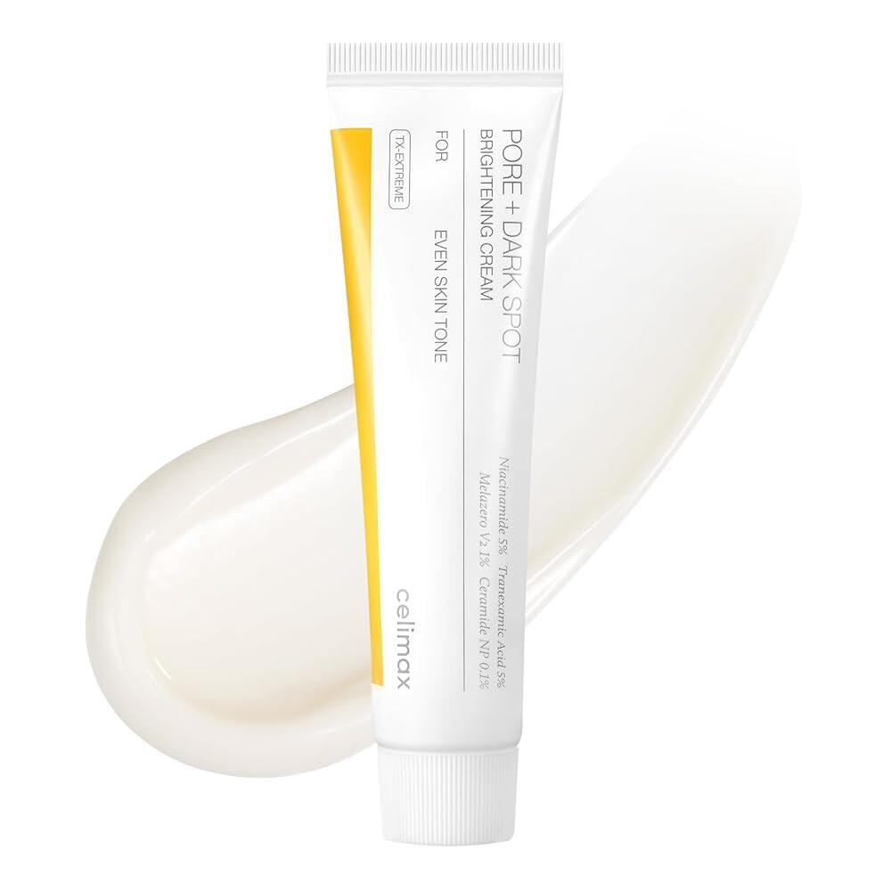 celimax Pore + Dark Spot Brightening Cream 35ml | Niacinamide TXA Cream for Even Skin Tone