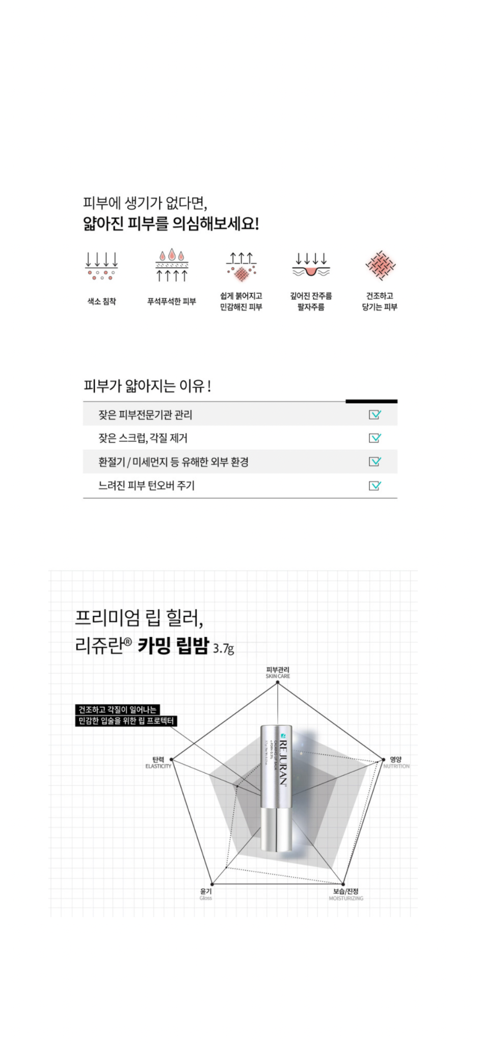 REJURAN Calming Lip Balm 3.7g