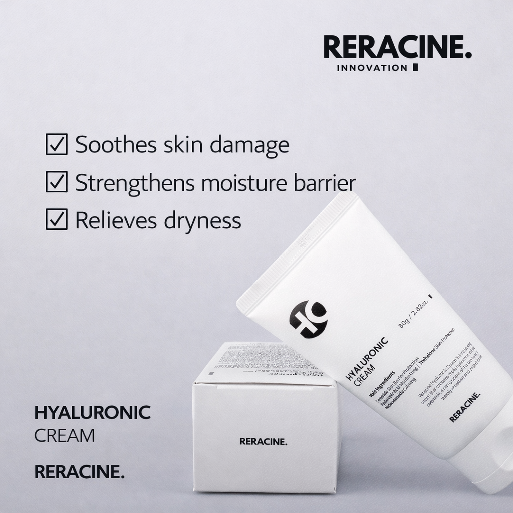 RERACINE Hyaluronic Cream 80g Deep Hydration Moisturizer Barrier Repair Soothing Cream