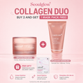 Medicube Collagen Duo Set (Cream + Night Mask) + Free Sheet Mask | Firming & Hydration Care
