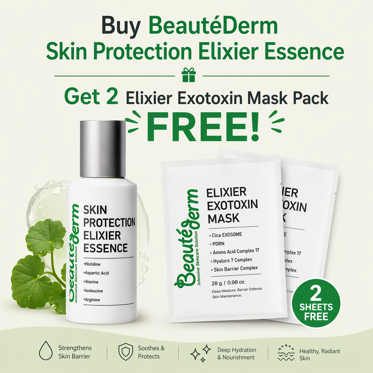 Beautederm Skin Protection Elixier Essence 50ml