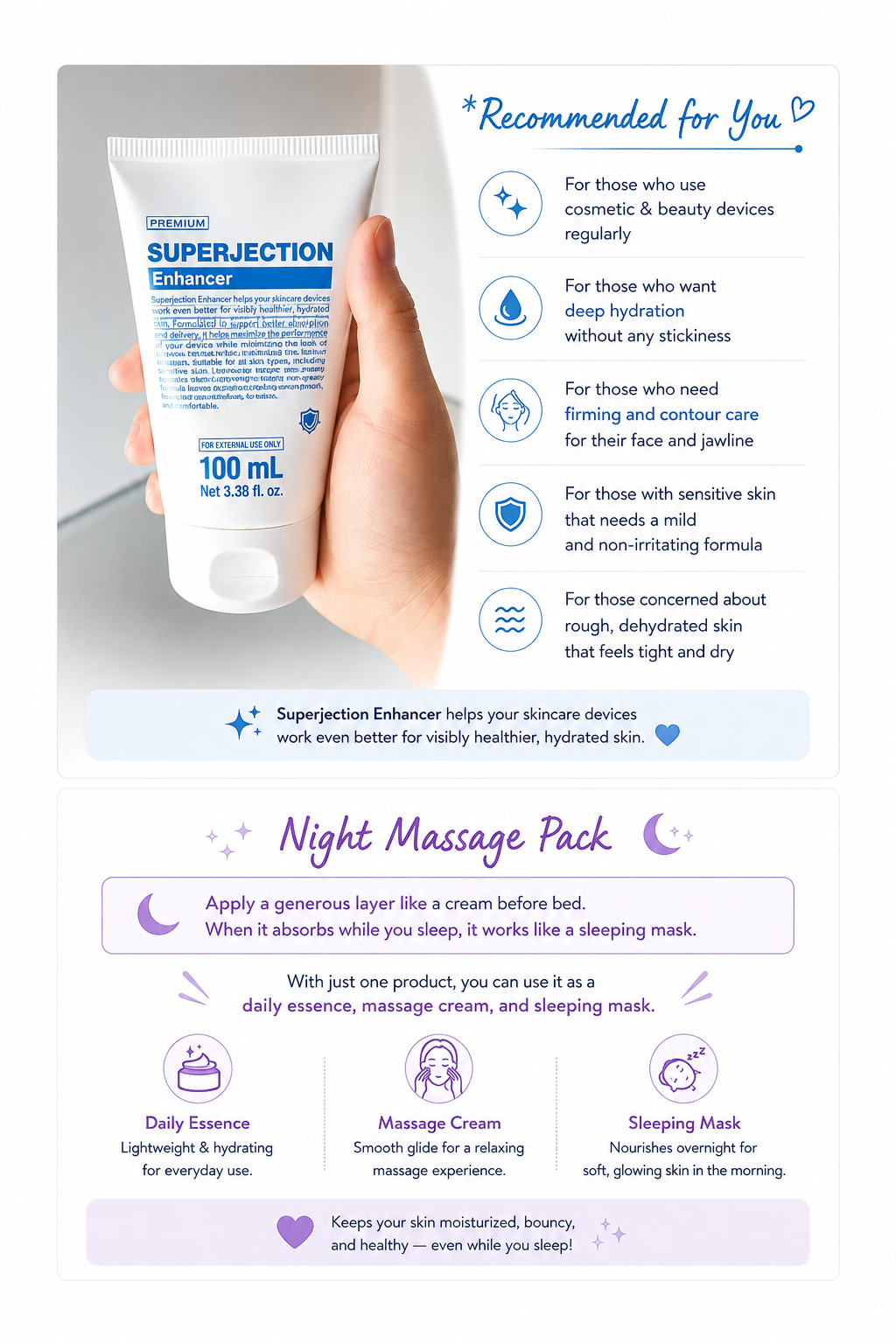 CONAPIDIL Cemenzal Light Dual Care Set
2 Ways to Use for Brighter, Healthier & Younger-Looking Skin