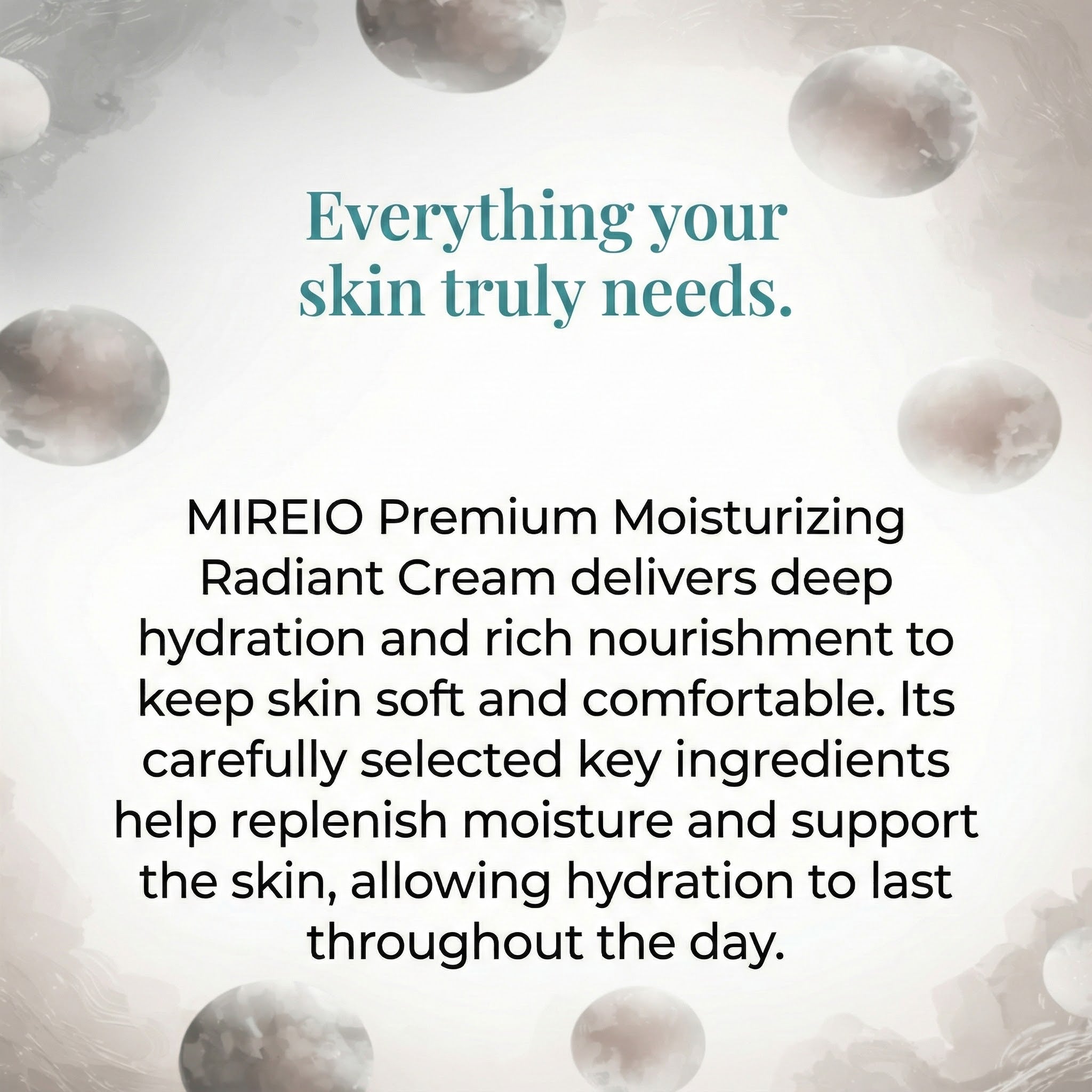 MIREIO Moisturizing Radiant Cream