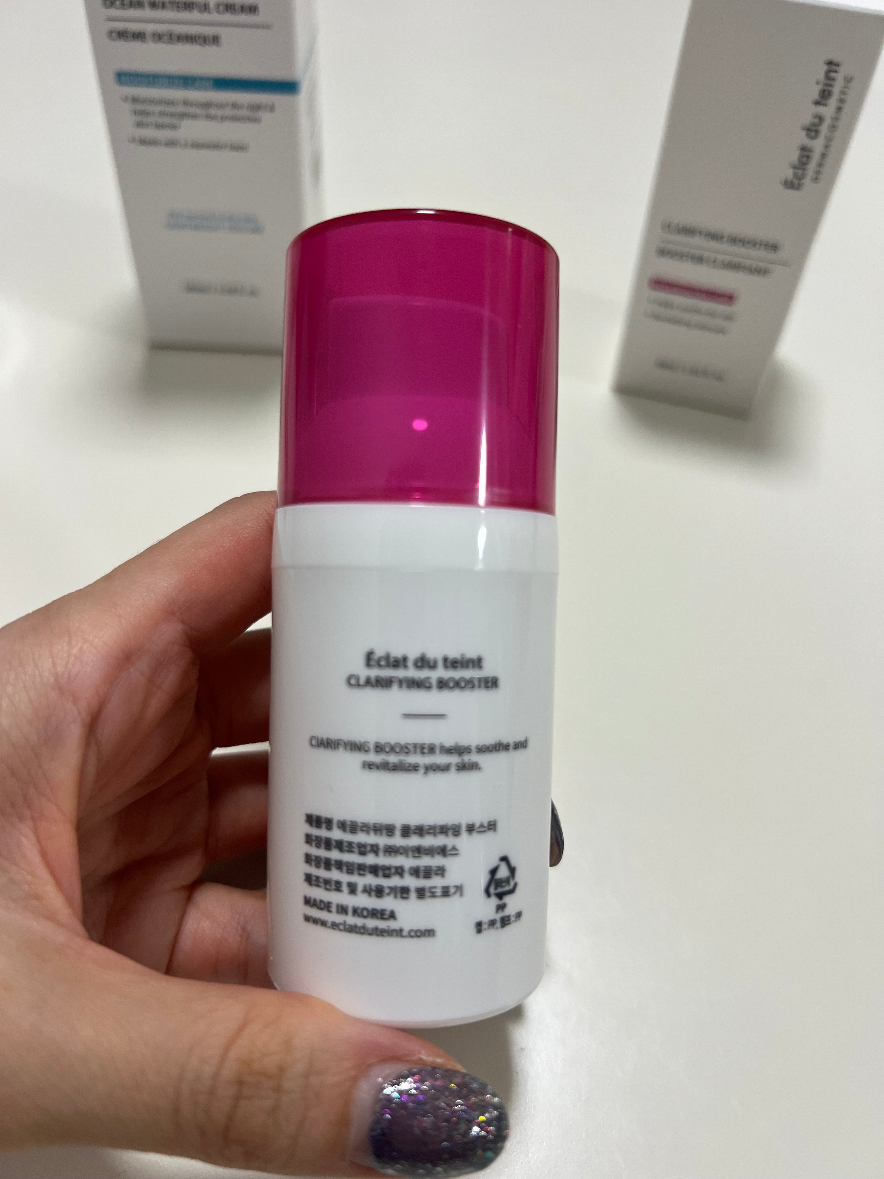 Éclat du teint Clarifying Booster 30ml – Resurfacing Care Soothing Skin Treatment