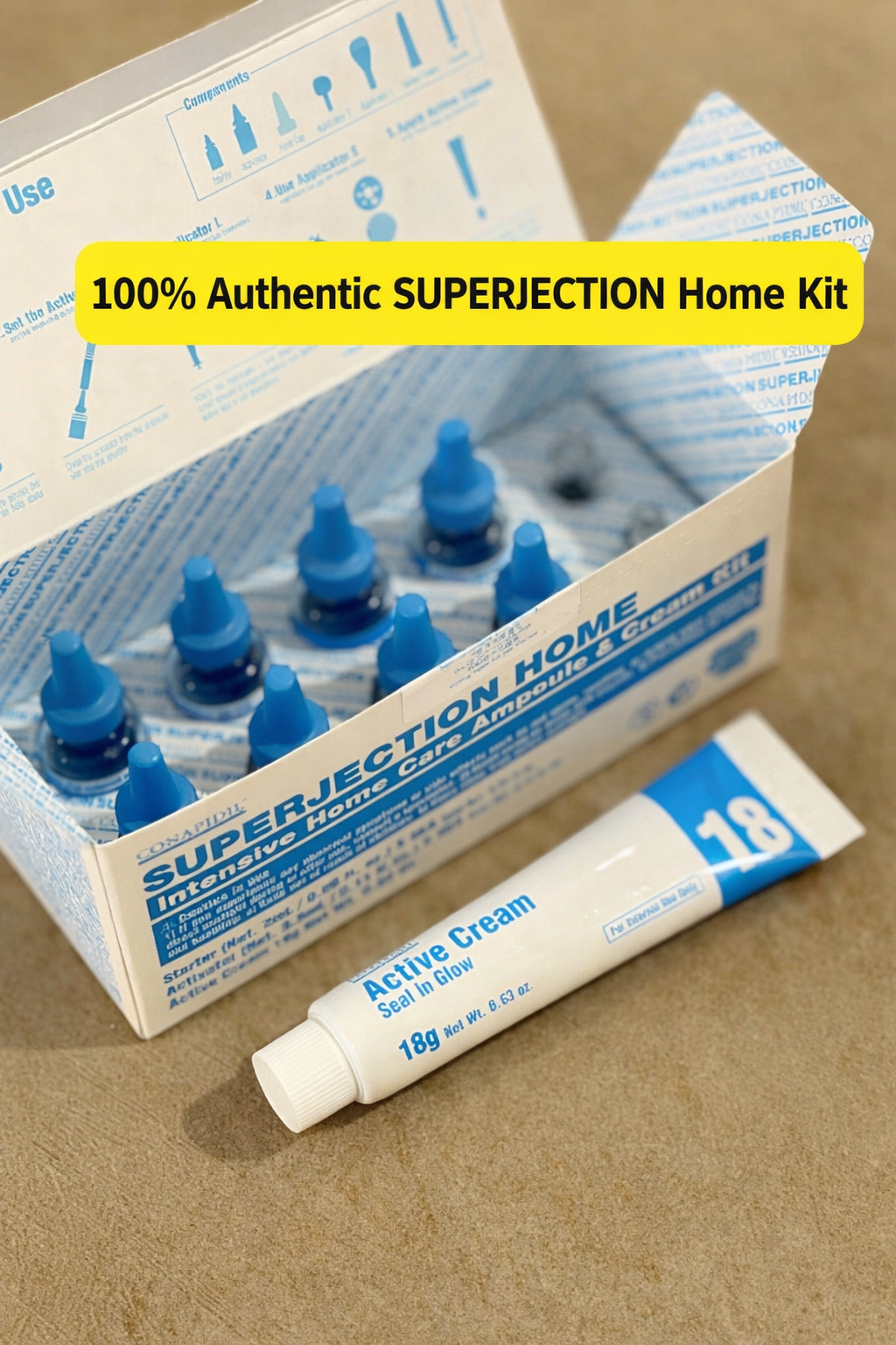 CONAPIDIL Superjection Home Kit + 2 Applicator Sets+ CalmenSheet 50 Sheets