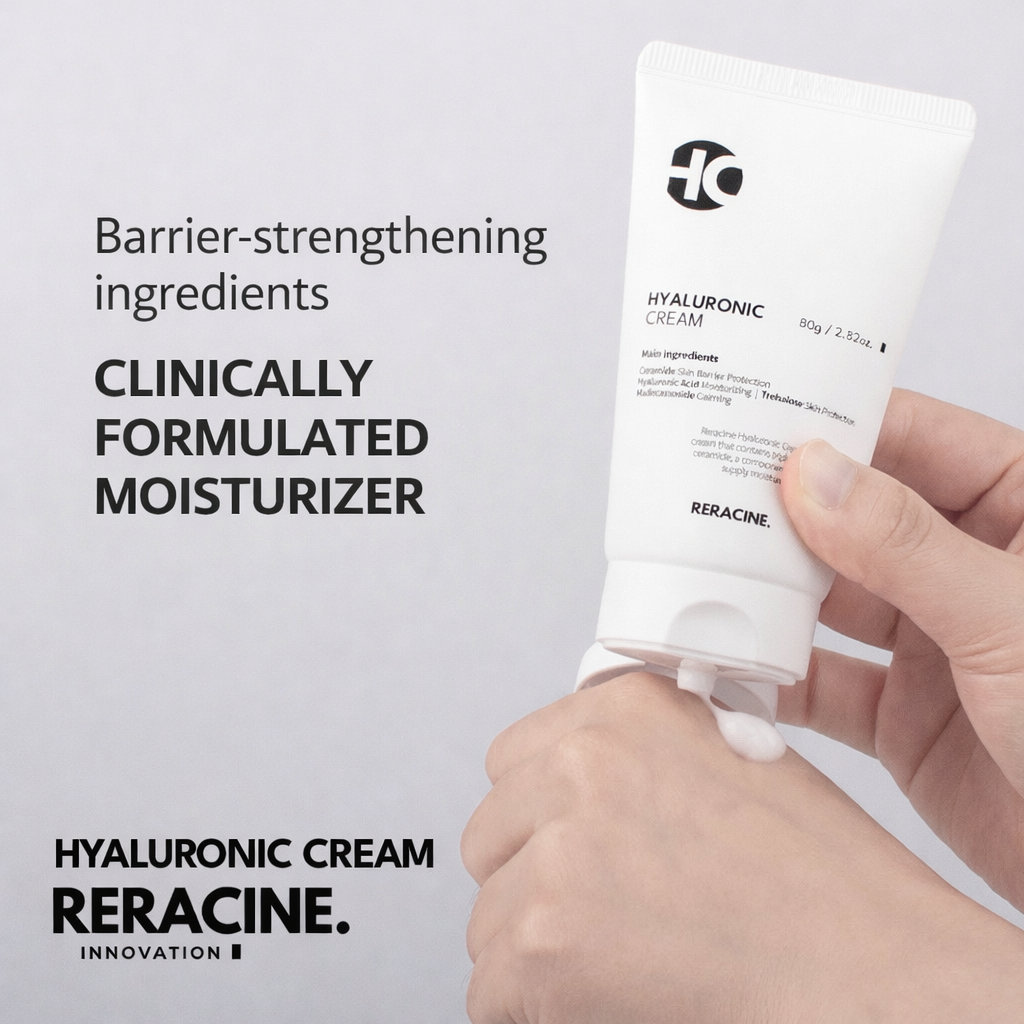 RERACINE Hyaluronic Cream 80g Deep Hydration Moisturizer Barrier Repair Soothing Cream