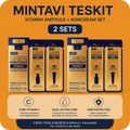 Pharmesthetic Mintavi TESKIT Pure Vitamin C Ampoule + Noncream 1ml × 8pcs