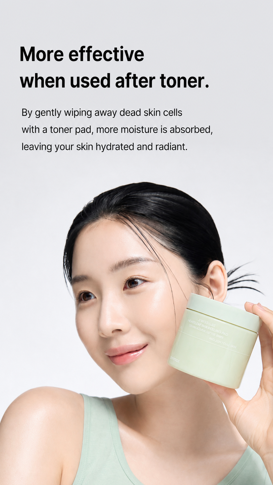 Celimax Ji Woo Gae Heartleaf BHA Peeling Pad 60 Pads