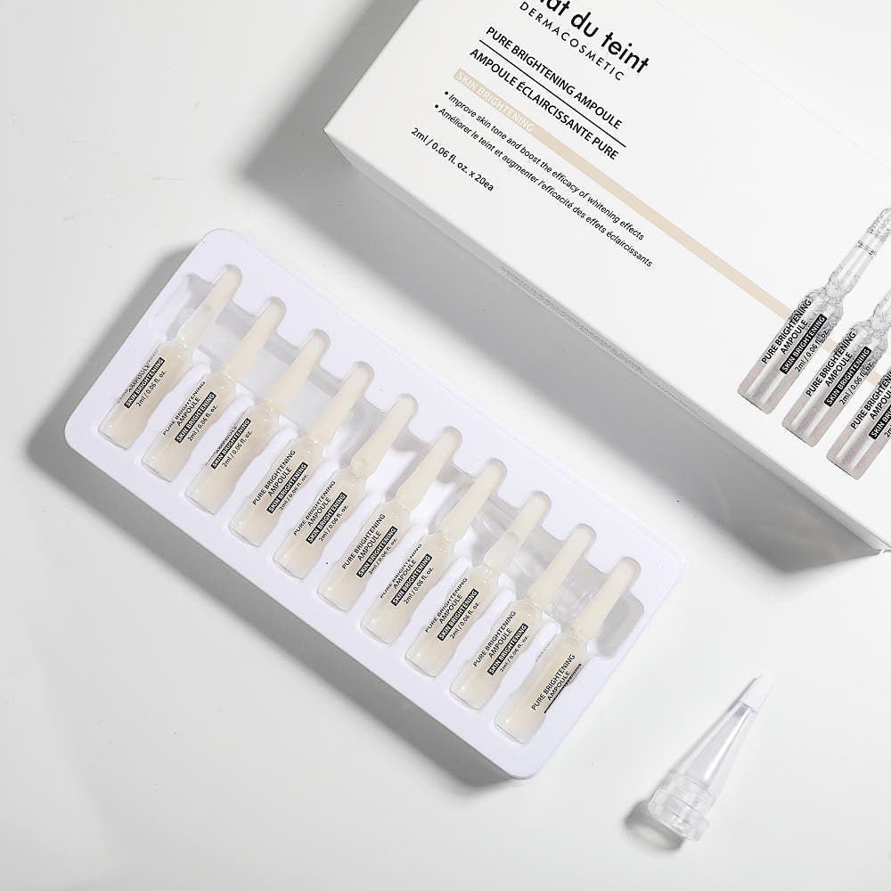 Eclat du teint Pure Brightening Ampoule 2ml x 20ea Skin Brightening Whitening Serum