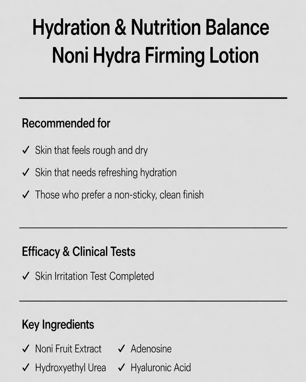 Cellimax Noni Hydra Firming Lotion 150ml– Lightweight Hydrating Emulsion for Dry & Sensitive Skin | Non-Sticky Moisturizing Care