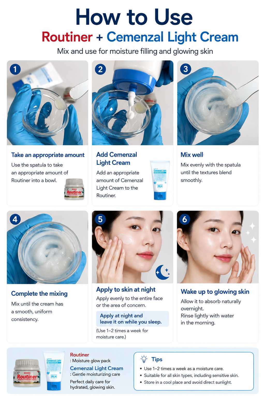 CONAPIDIL Cemenzal Light Dual Care Set
2 Ways to Use for Brighter, Healthier & Younger-Looking Skin