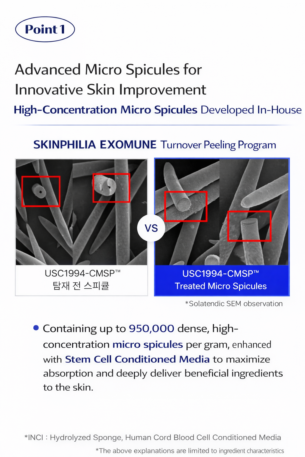 Skinphilia EXOMUNE Spicule Exosome Ampoule Set 5th Gen Skin Repair Professional1g x4 + 5ml x4 💎