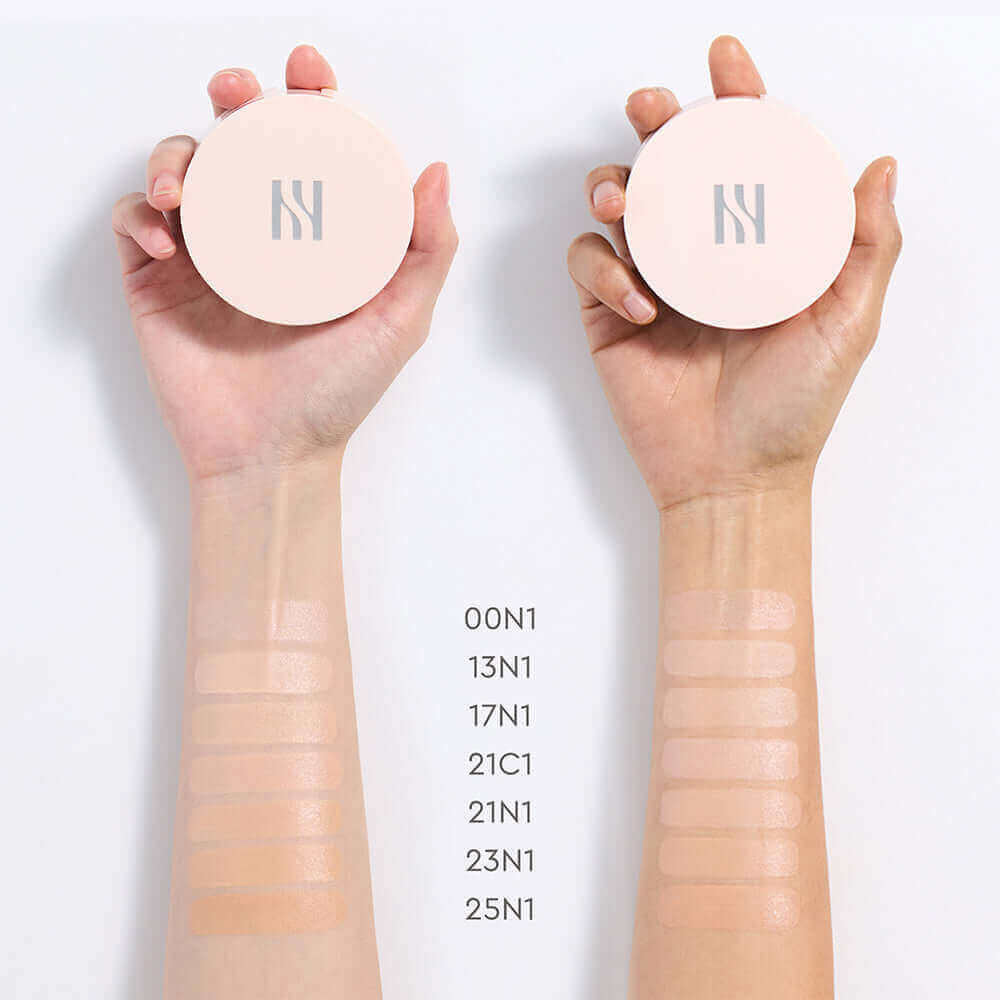 HERA Cushion Foundation SPF50+ PA+++ Set (1 Case + 1 Refill) Natural Glow Cushion
 21N1 Vanilla