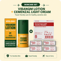 VIBANQM Lotion 15ml + Cemenzal Light Cream Volufiline 5000ppm 8 Pack Set