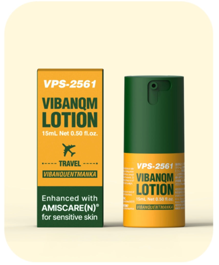 VIBANQM Lotion 15ml + Cemenzal Light Cream Volufiline 5000ppm 8 Pack Set