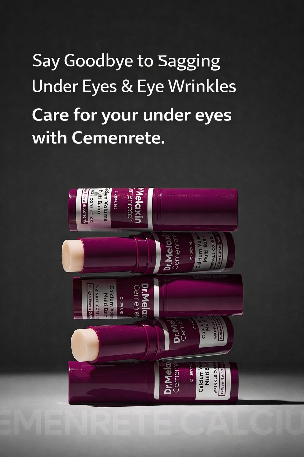 Dr. Melaxin Cemenrete Calcium Volume Multi Balm Eye Wrinkle Brightening Stick K-Beauty