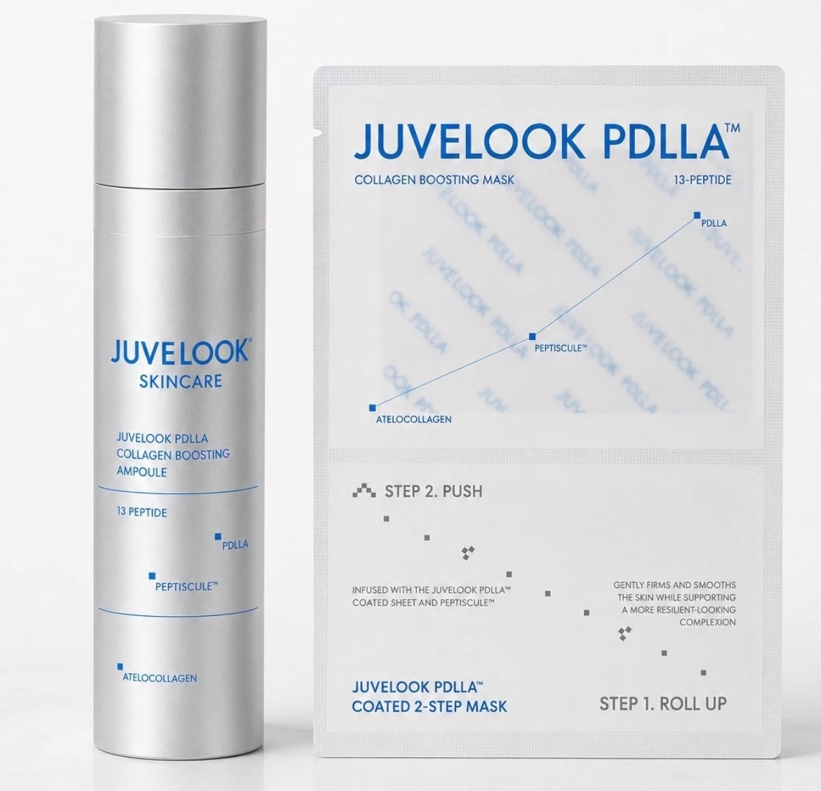 JUVELOOK PDLLA Collagen Boosting Ampoule 20g + Collagen Boosting Mask (1 Sheet)