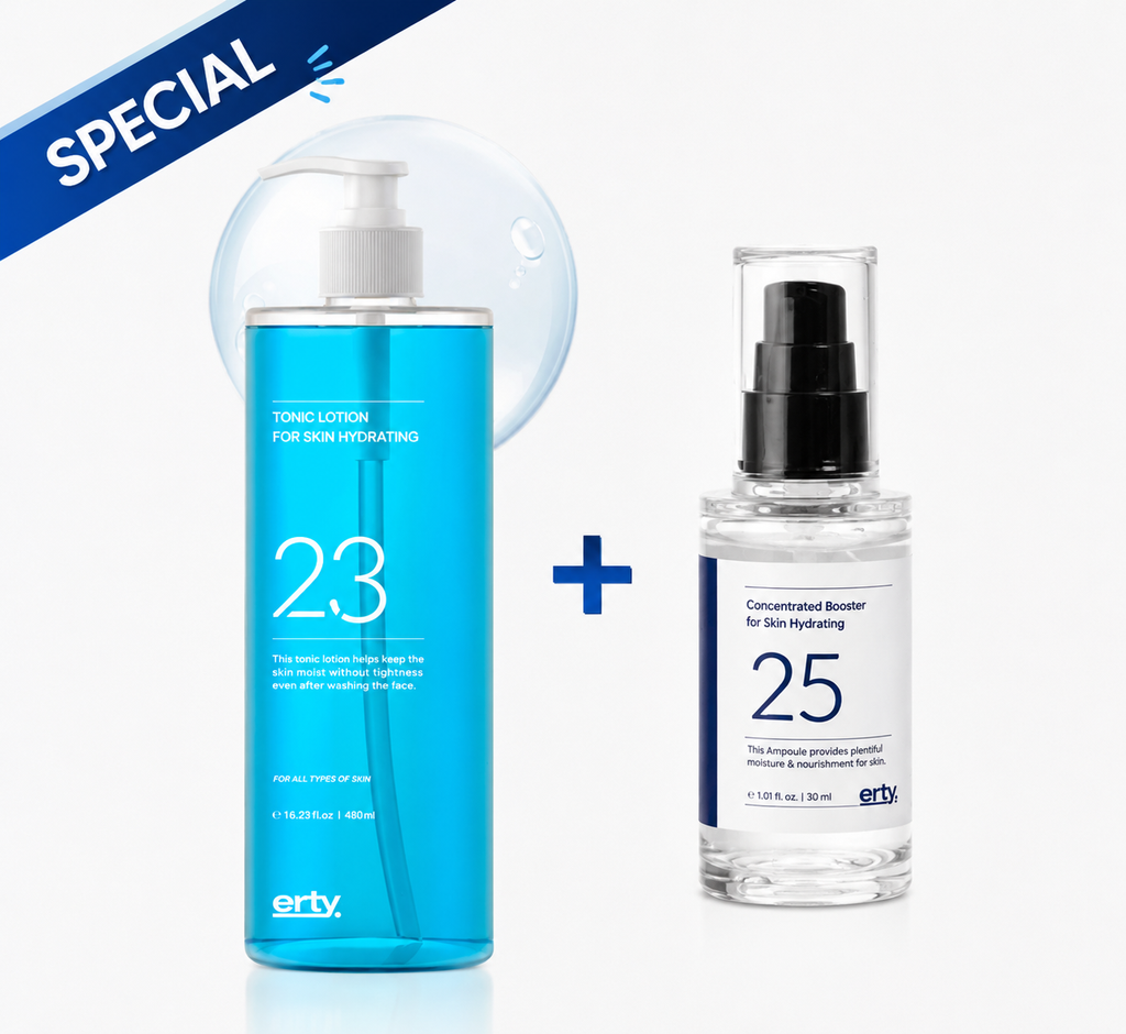 Erty 23 Hydrating Tonic Lotion 480ml + Erty 25 Ampoule 30ml Special Set