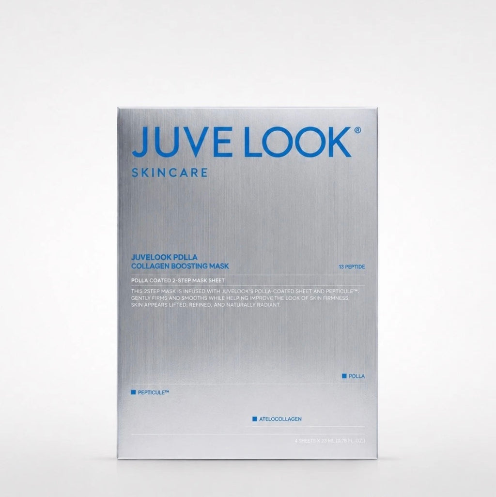JUVELOOK PDLLA Collagen Boosting Mask 4 Sheets Korean Hydrogel Face Mask