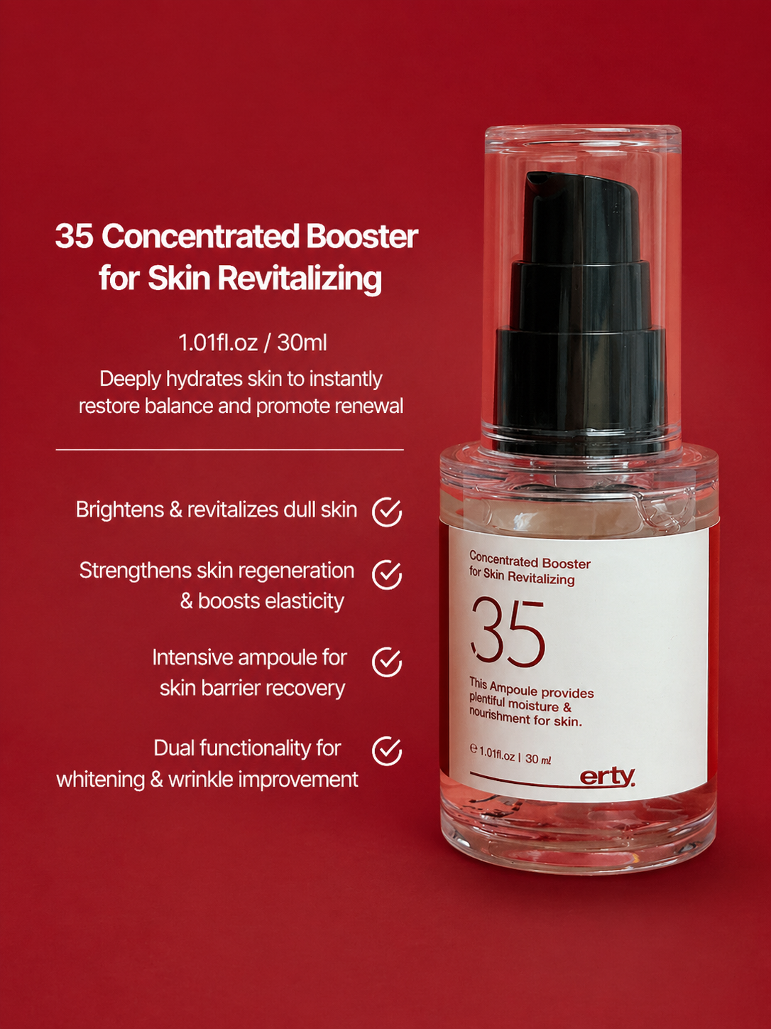 Erty RE:SET Revitalizing Ampoule & Cream Set