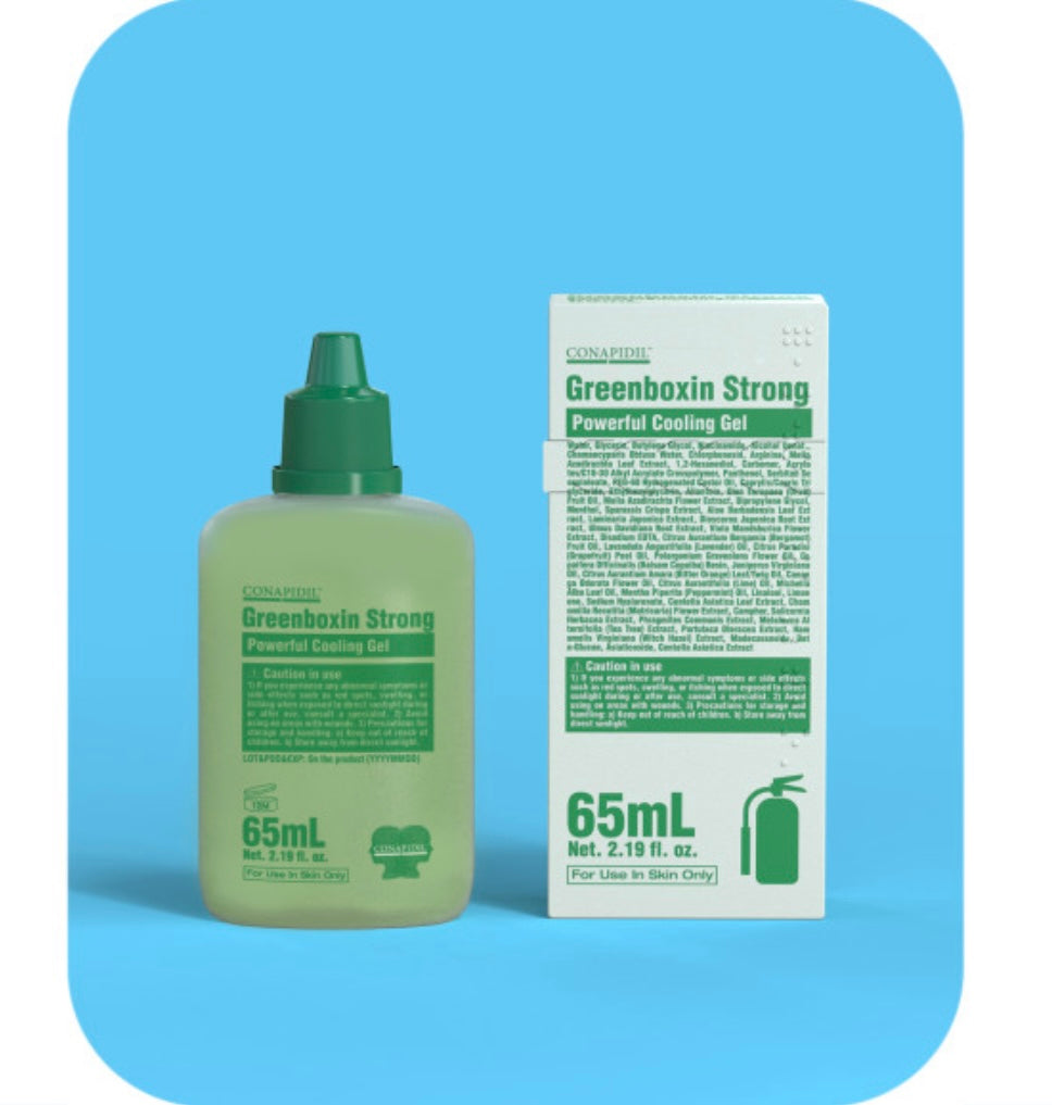 Conapidil Greenboxin Strong 65ml + VIBANQM Lotion + Cemenzal Light 8pcs