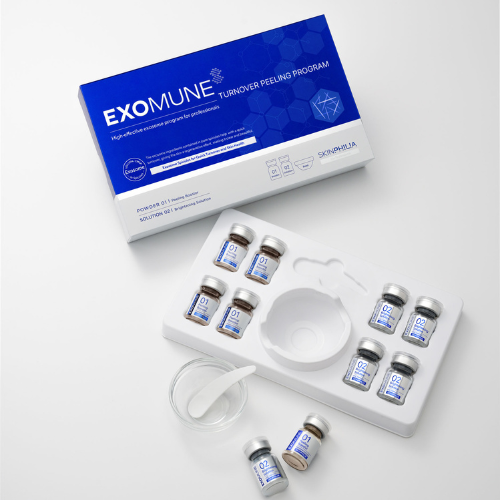 Skinphilia EXOMUNE Spicule Exosome Ampoule Set 5th Gen Skin Repair Professional1g x4 + 5ml x4 💎