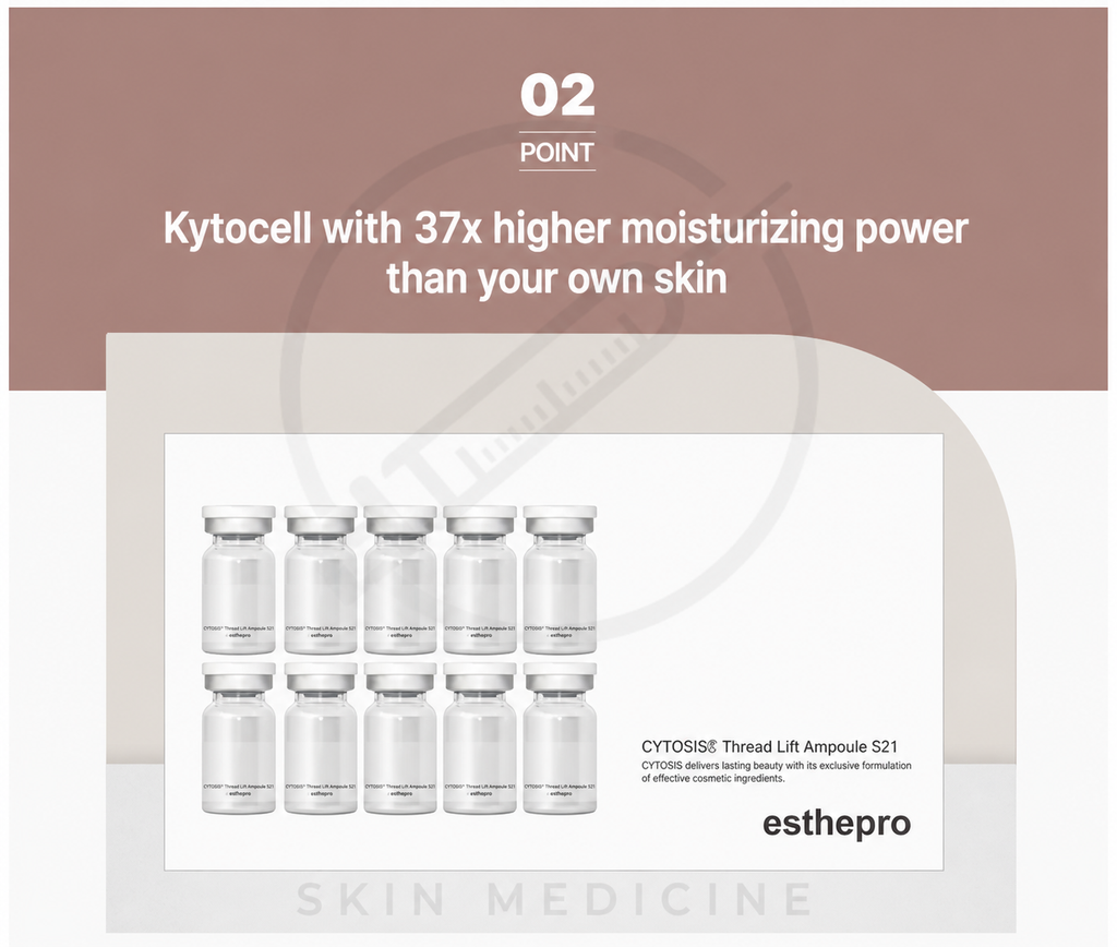 Esthepro 521 Kytocell Lifting Ampoule 4ml x 5 vials + 5 threads