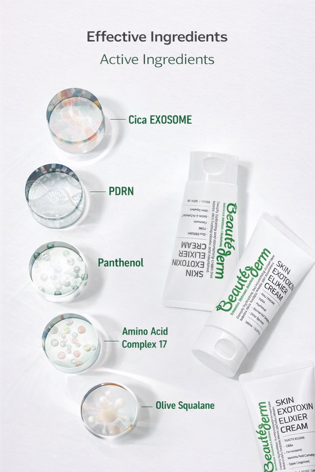 Beautederm Skin Exotoxin Elixier Cream 보테덤 스킨 엑소톡신 엘릭시어 크림 (수분크림)