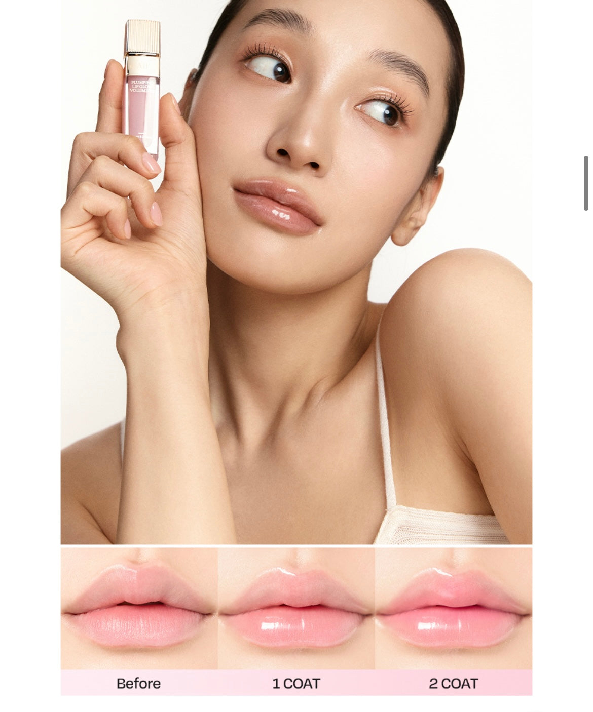 d’Alba Plumping Lip Glow Mood Volumizer
#Feeble Pink | Soft Cool Pink Glow Lip