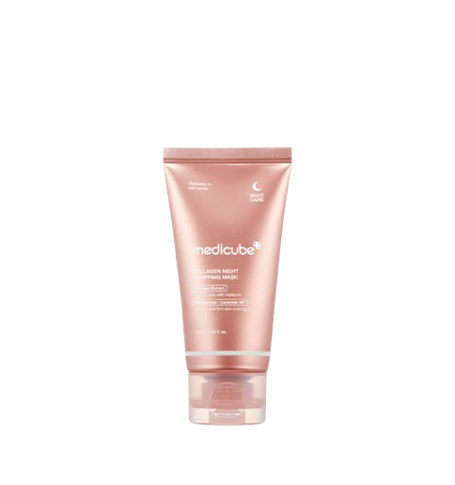 Medicube Collagen Night Wrapping Mask | Overnight Firming & Lifting Care | Elasticity Boost Sleeping Mask | Hydrating & Anti-Aging K-Beauty