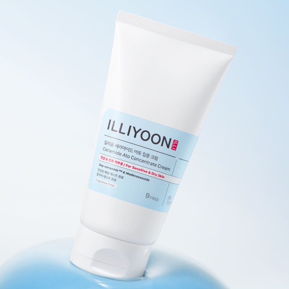 ILLIYOON Ato Cream 230ml + Free 75ml | Ceramide Moisturizer for Dry & Sensitive Skin K-Beauty