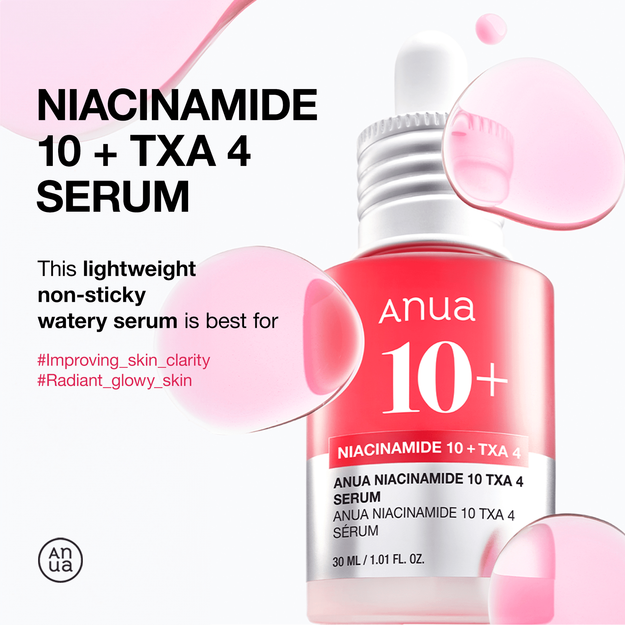 AUNA Niacinamide 10% + TXA 4% Dark Spot Correcting Serum