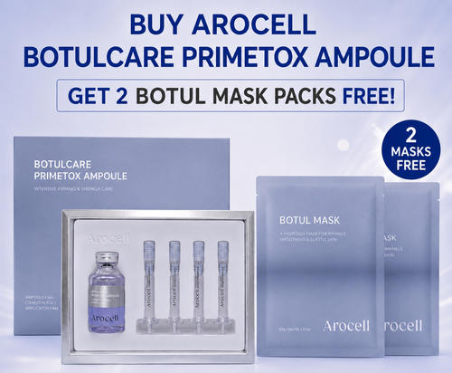 Arocell Botulcare Primetox Ampoule 28ml + 2 Botulcare Mask packs