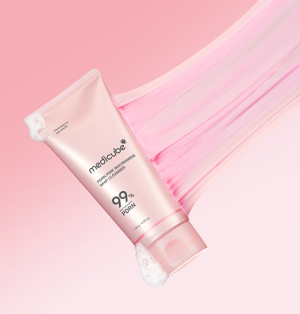 Medicube PDRN Pink Niacinamide Whip Cleanser 120g