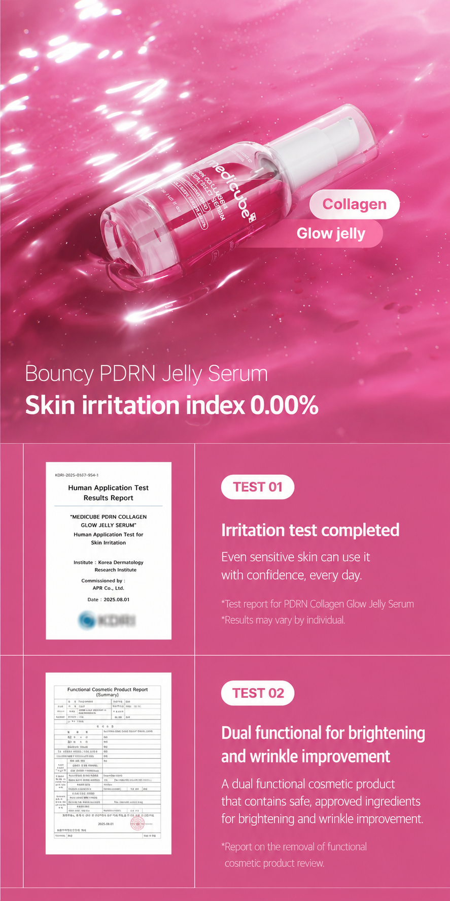 Medicube PDRN Collagen Glow Jelly Serum 30ml