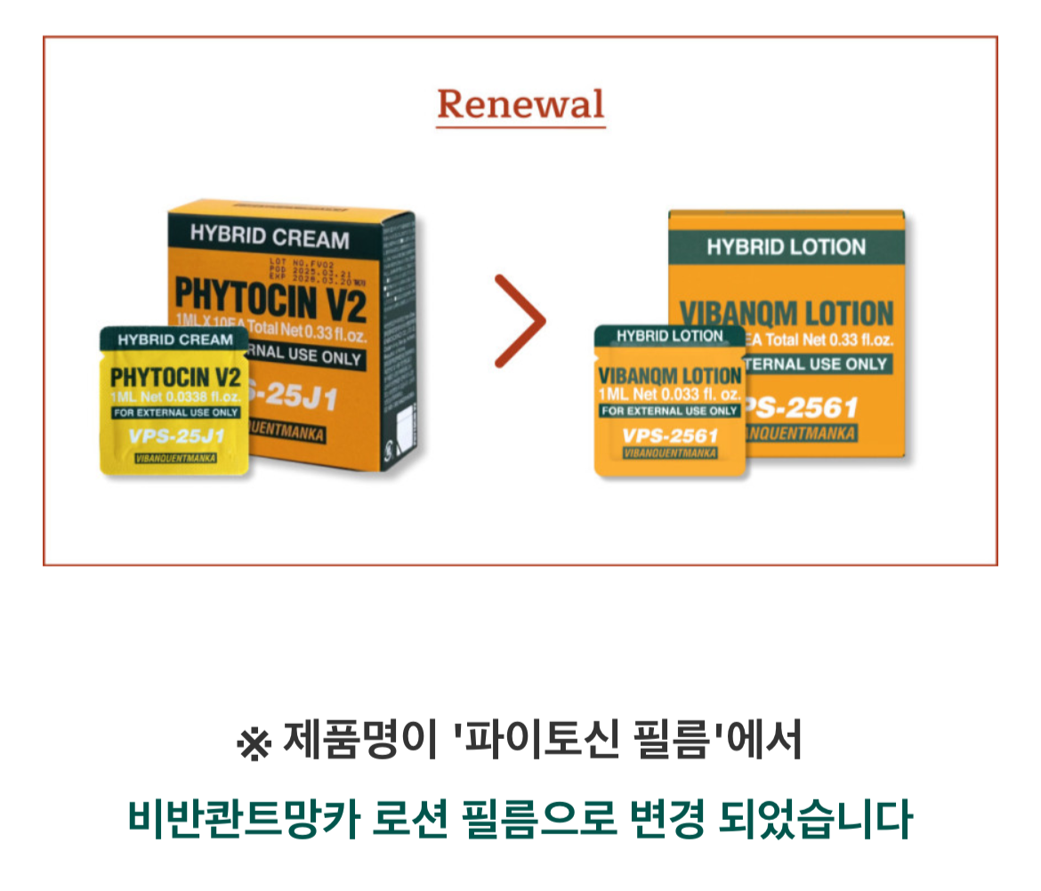 Vibanqm Film Hybrid Lotion – Sensitive Skin Repair & Barrier Care (1ml x 10ea)