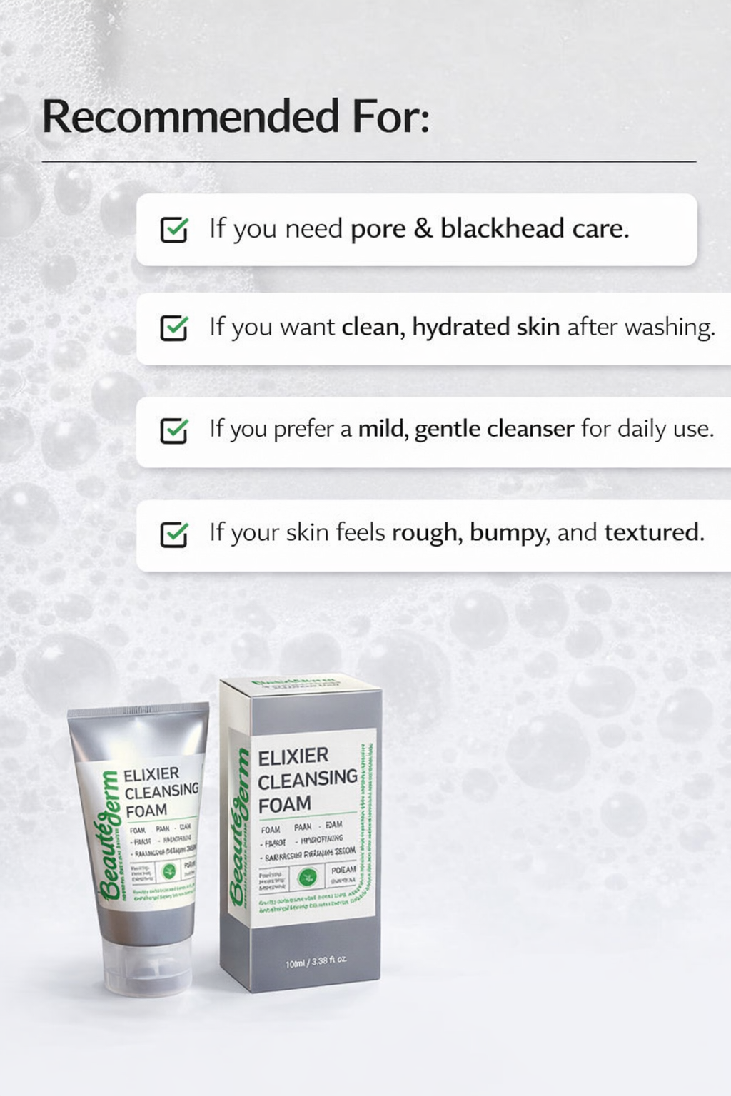 Beautederm Elixier Cleansing Foam 150ml