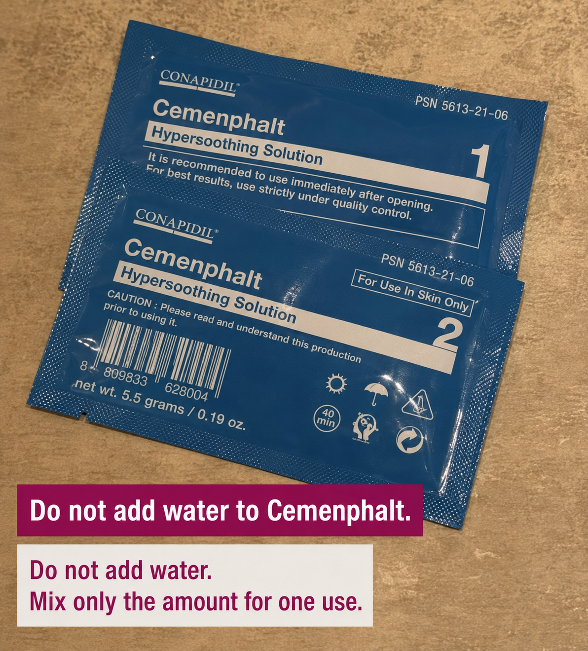 Conapidil Cemenzal Light Cream 100ml + VIBANQM Lotion Home Treatment Kit