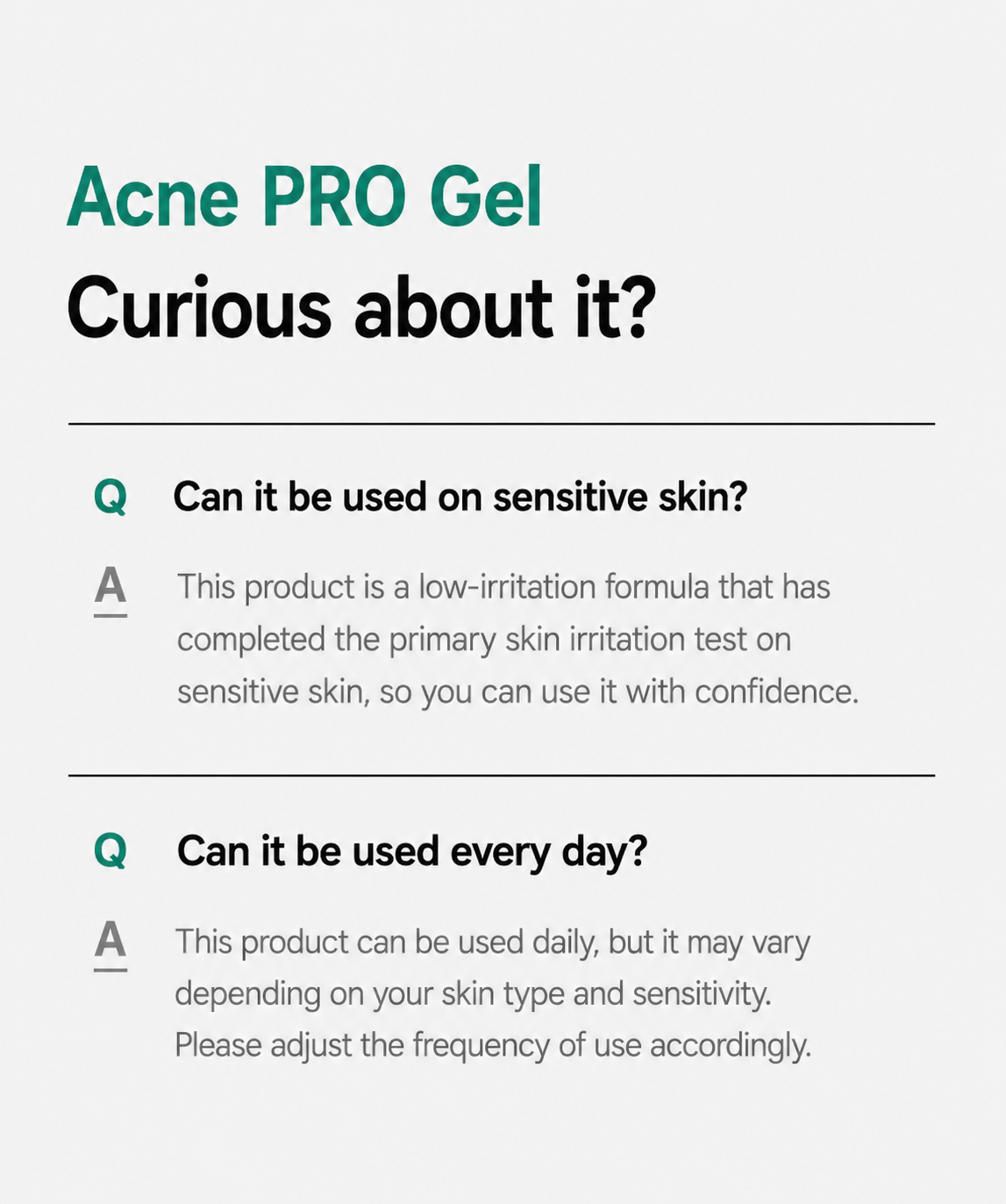 Dong-A Pharmaceutical Acne PRO Gel for Acne-Prone & Sensitive Skin 30ml