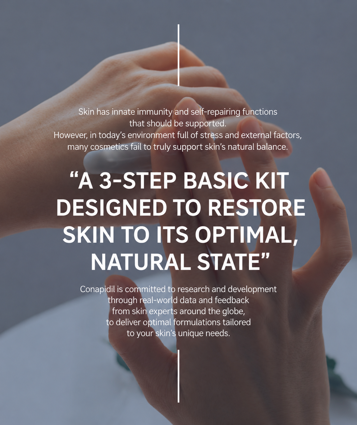 CONAPIDIL Tutorial Kit – Basic 3-Step Skincare Set