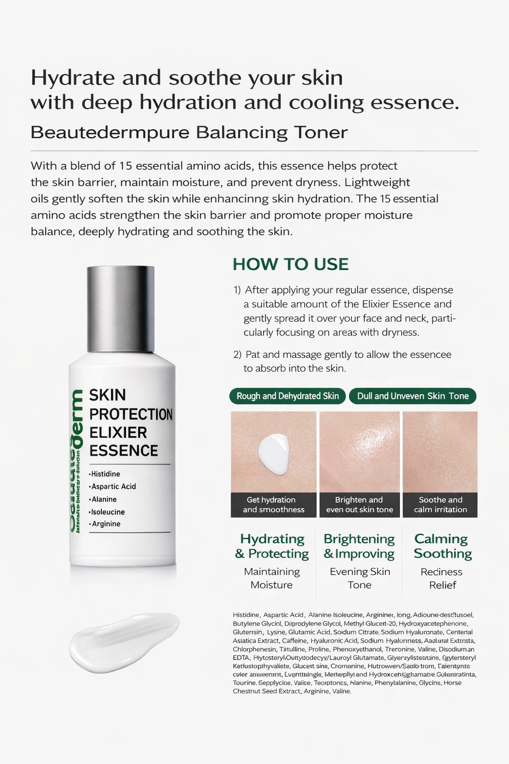 Beautederm Skin Protection Elixier Essence 50ml