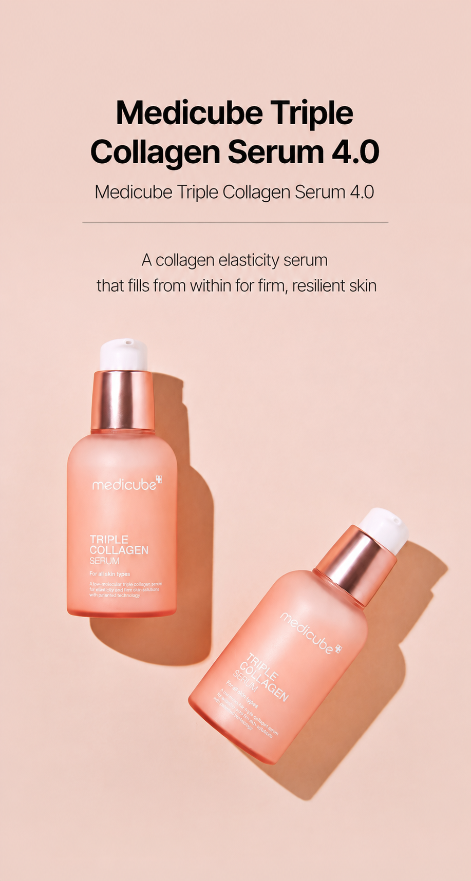 Medicube Triple Collagen Serum 4.0 Hydrating Elasticity Care | K-Beauty