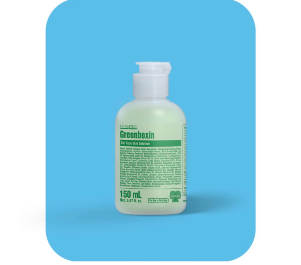 CONAPIDIL Greenboxin Gel Type Skin Solution 150ml – Cooling Gel Ampoule